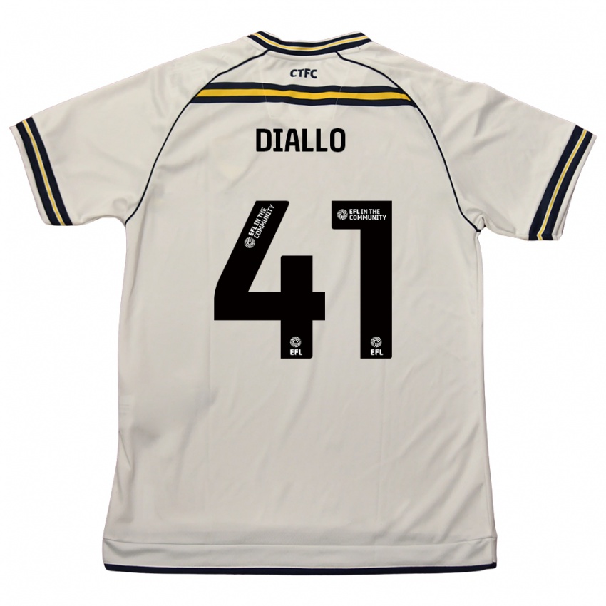 נשים ממאדו דיאלו #41 לבן כחול נייבי הרחק ג'רזי 2025/26 חולצה קצרה