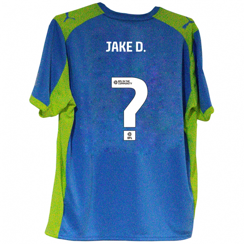 נשים Jake Doherty #0 תכלת צהוב הרחק ג'רזי 2025/26 חולצה קצרה