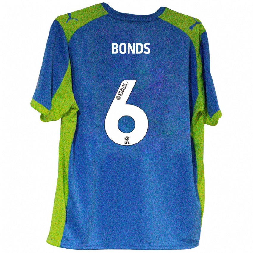 נשים אליוט בונדס #6 תכלת צהוב הרחק ג'רזי 2025/26 חולצה קצרה