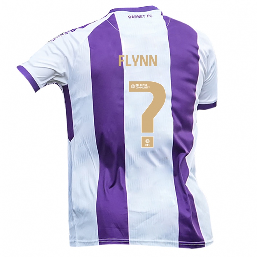 נשים Cheyenne Flynn #0 לבן סגול הרחק ג'רזי 2025/26 חולצה קצרה