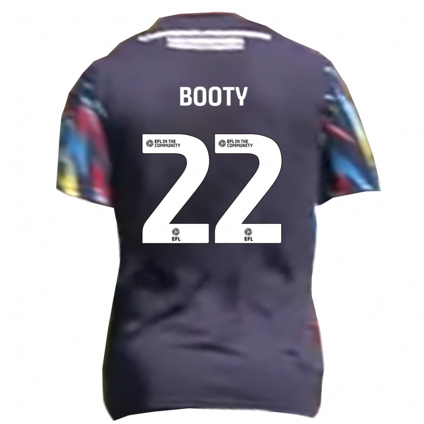 נשים Regan Booty #22 כחול נייבי צהוב אדום הרחק ג'רזי 2025/26 חולצה קצרה