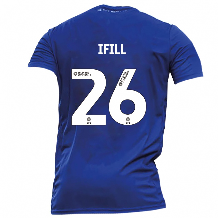 נשים Marcus Ifill #26 כחול לבן הרחק ג'רזי 2025/26 חולצה קצרה