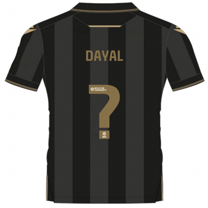 נשים לואי דאיאל #0 שחור זהב הרחק ג'רזי 2025/26 חולצה קצרה