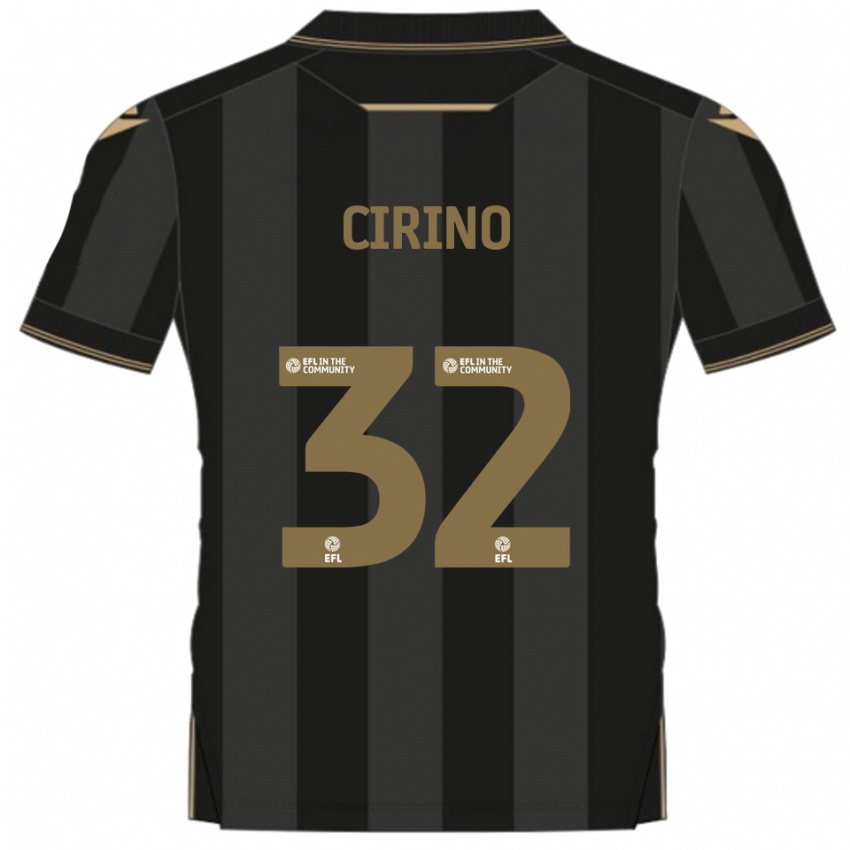 נשים לני סירינו #32 שחור זהב הרחק ג'רזי 2025/26 חולצה קצרה