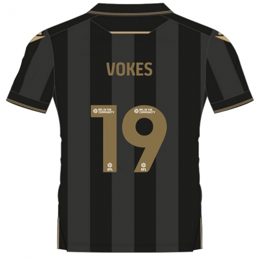 נשים סם ווקס #19 שחור זהב הרחק ג'רזי 2025/26 חולצה קצרה