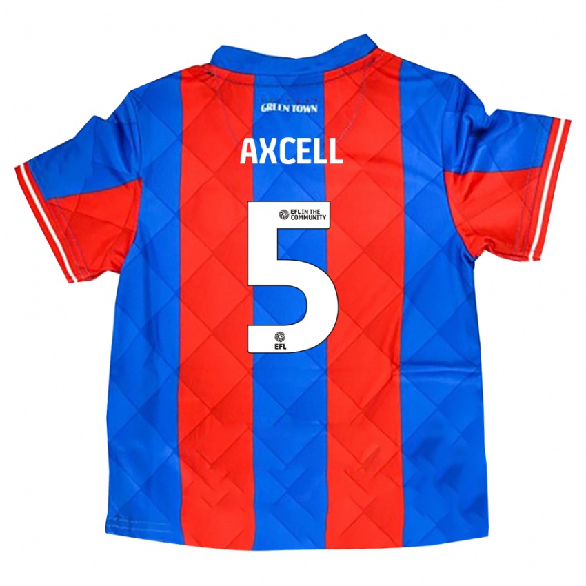 נשים Finley Axcell #5 כחול אדום לבן הרחק ג'רזי 2025/26 חולצה קצרה