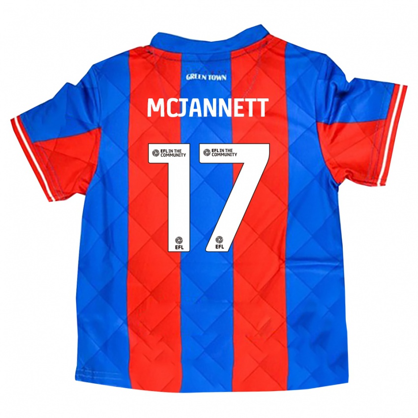 נשים קמרון מקג'ן #17 כחול אדום לבן הרחק ג'רזי 2025/26 חולצה קצרה