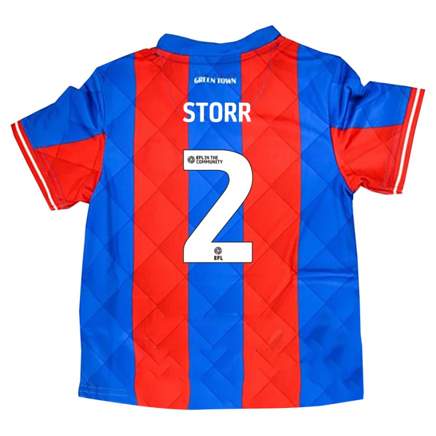 נשים קאלום סטור #2 כחול אדום לבן הרחק ג'רזי 2025/26 חולצה קצרה