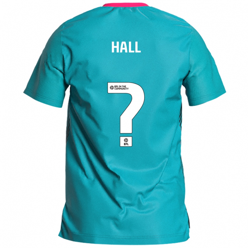 נשים Ellie Hall #0 תכלת ורוד הרחק ג'רזי 2025/26 חולצה קצרה