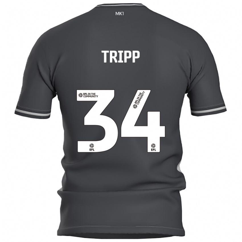 נשים קאלום טריפ #34 אפור כסוף הרחק ג'רזי 2025/26 חולצה קצרה