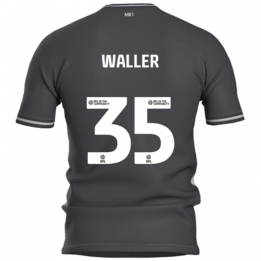 נשים Charlie Waller #35 אפור כסוף הרחק ג'רזי 2025/26 חולצה קצרה