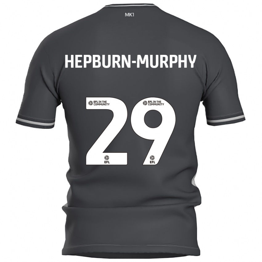 נשים רושיאן הפבורן-מרפי #29 אפור כסוף הרחק ג'רזי 2025/26 חולצה קצרה