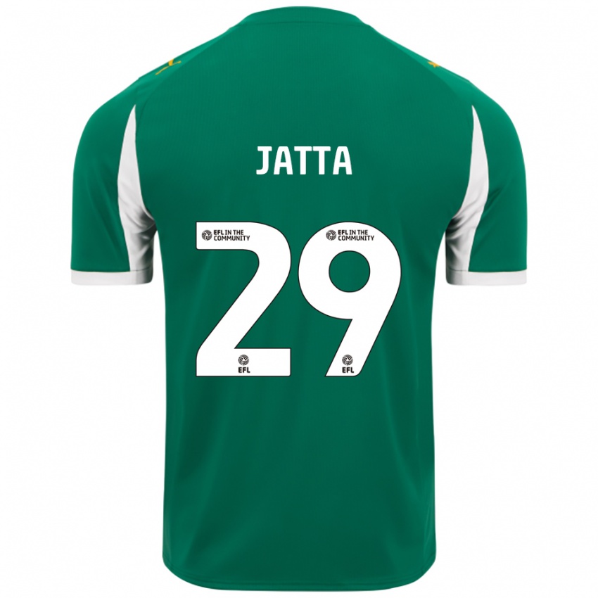 נשים אלסאנה ג'אטה #29 ירוק לבן הרחק ג'רזי 2025/26 חולצה קצרה