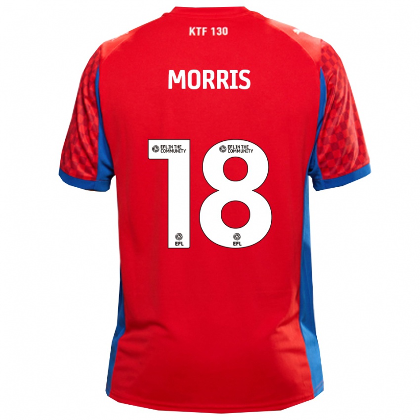 נשים קירון מוריס #18 אדום כחול הרחק ג'רזי 2025/26 חולצה קצרה
