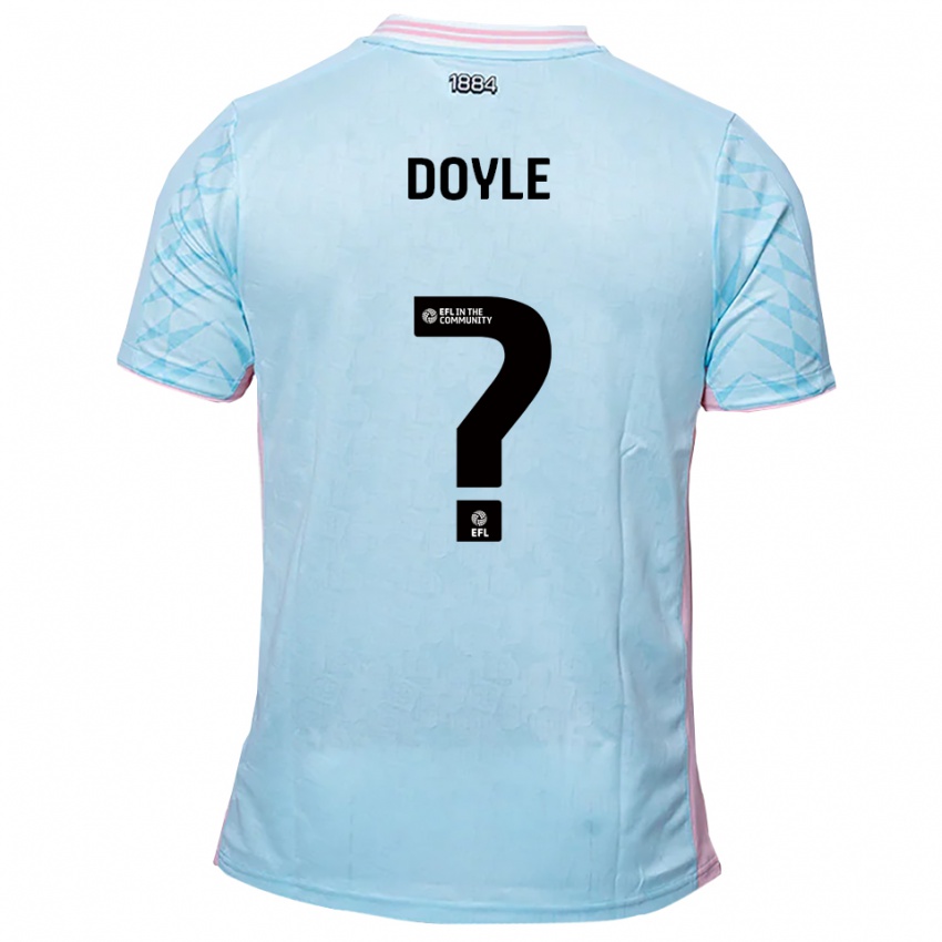 נשים Ellie Doyle #0 תכלת ורוד הרחק ג'רזי 2025/26 חולצה קצרה