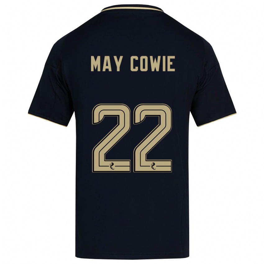 נשים Ellie May Cowie #22 כחול נייבי זהב הרחק ג'רזי 2025/26 חולצה קצרה