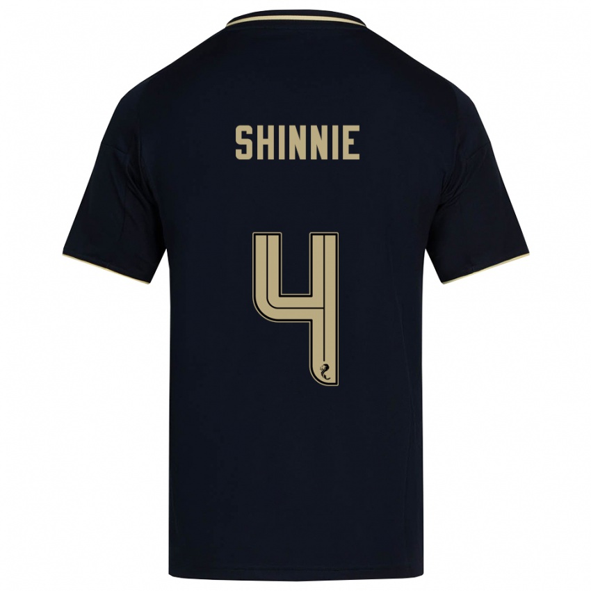 נשים גרהאם שיני #4 כחול נייבי זהב הרחק ג'רזי 2025/26 חולצה קצרה