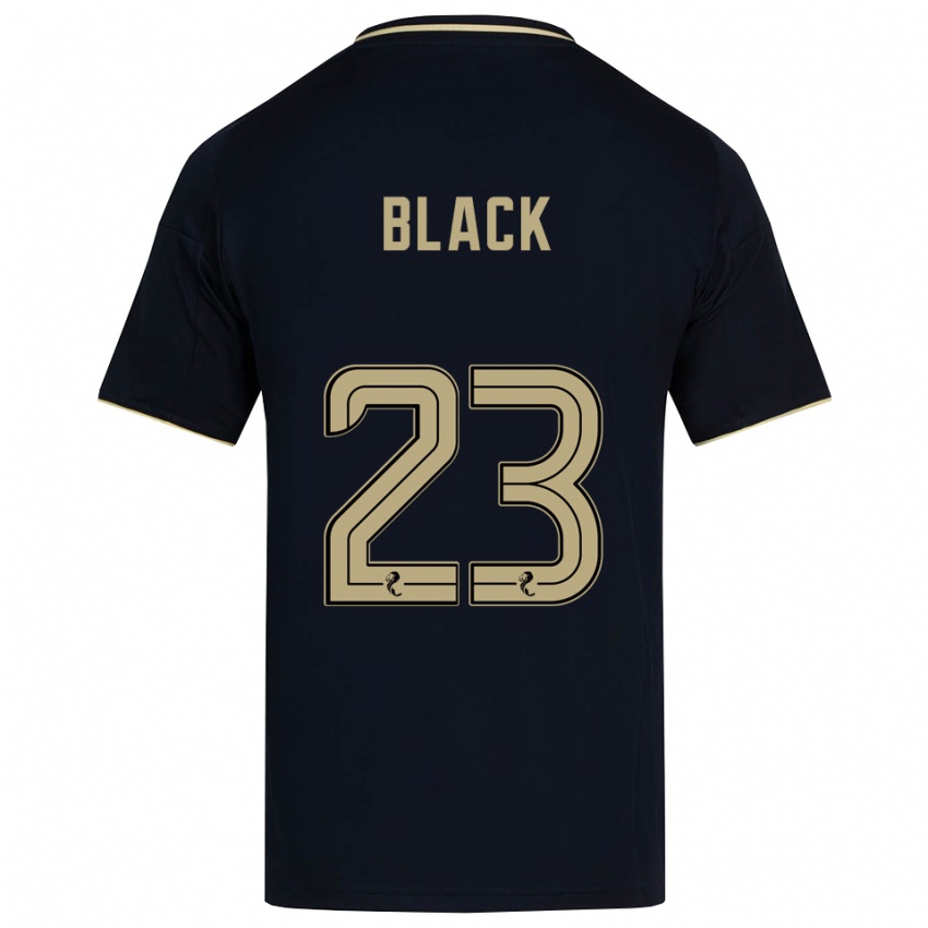 נשים Aimee Black #23 כחול נייבי זהב הרחק ג'רזי 2025/26 חולצה קצרה