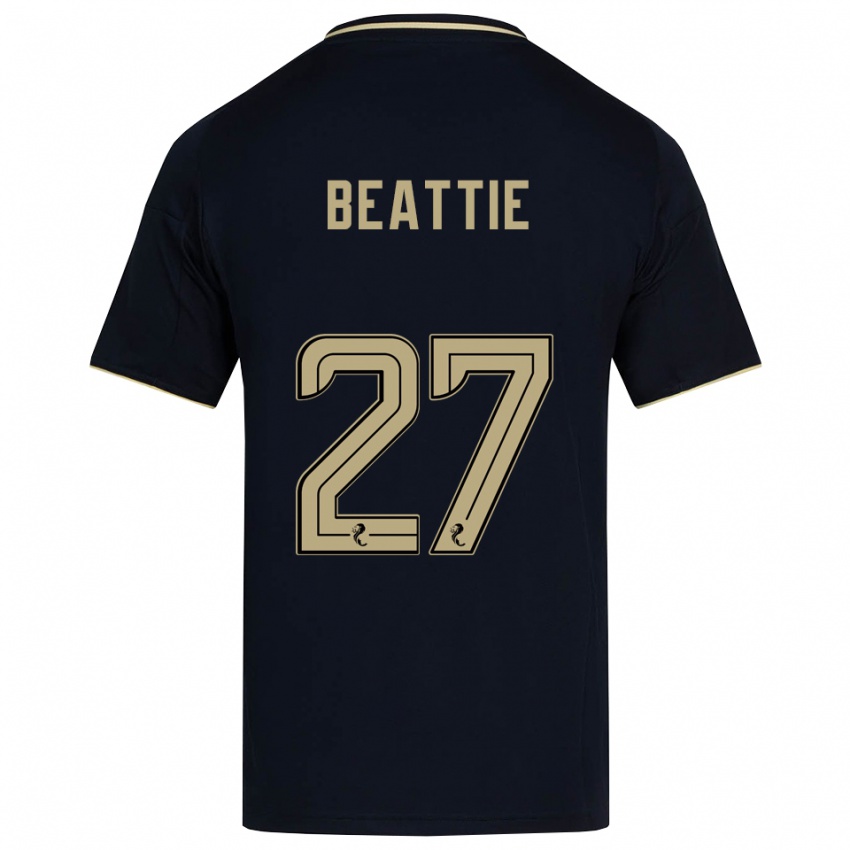 נשים קרי ביטי #27 כחול נייבי זהב הרחק ג'רזי 2025/26 חולצה קצרה