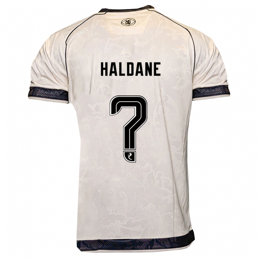 נשים לואיס הלדיין #0 לבן שחור הרחק ג'רזי 2025/26 חולצה קצרה