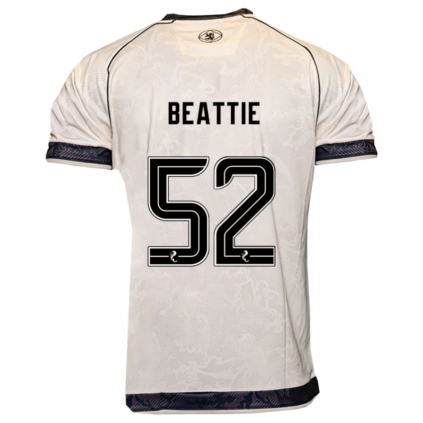 נשים קלווין ביטי #52 לבן שחור הרחק ג'רזי 2025/26 חולצה קצרה