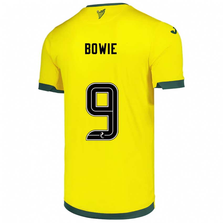 נשים קירון בואי #9 צהוב ירוק הרחק ג'רזי 2025/26 חולצה קצרה