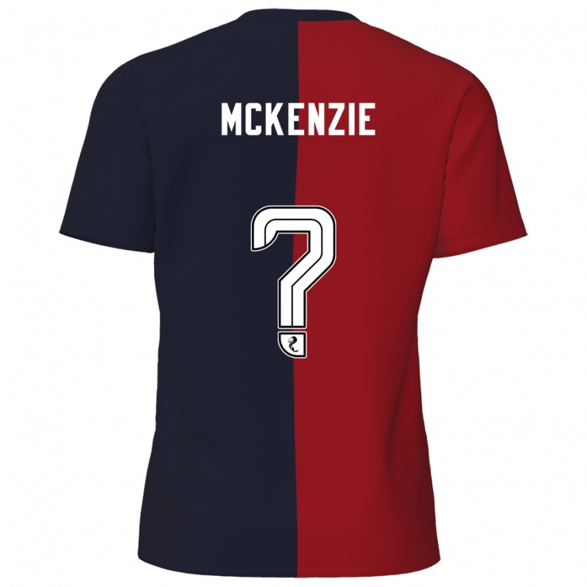 נשים Mollie Mckenzie #0 אדום כחול נייבי הרחק ג'רזי 2025/26 חולצה קצרה