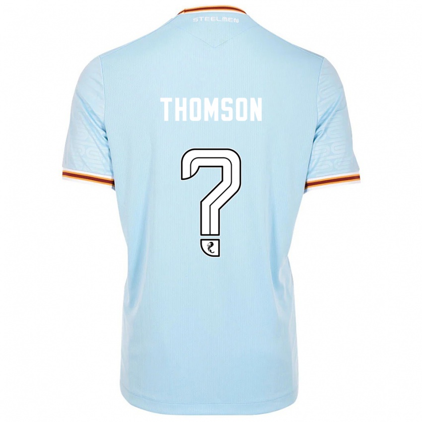 נשים Aaron Thomson #0 תכלת הרחק ג'רזי 2025/26 חולצה קצרה