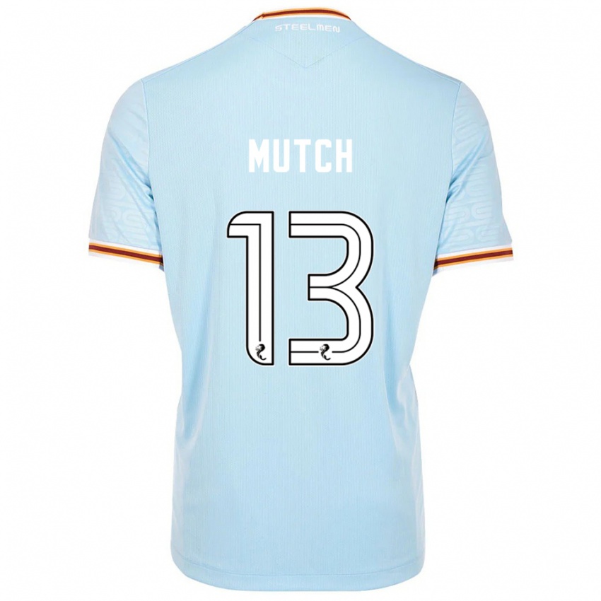 נשים אמילי מוץ' #13 תכלת הרחק ג'רזי 2025/26 חולצה קצרה