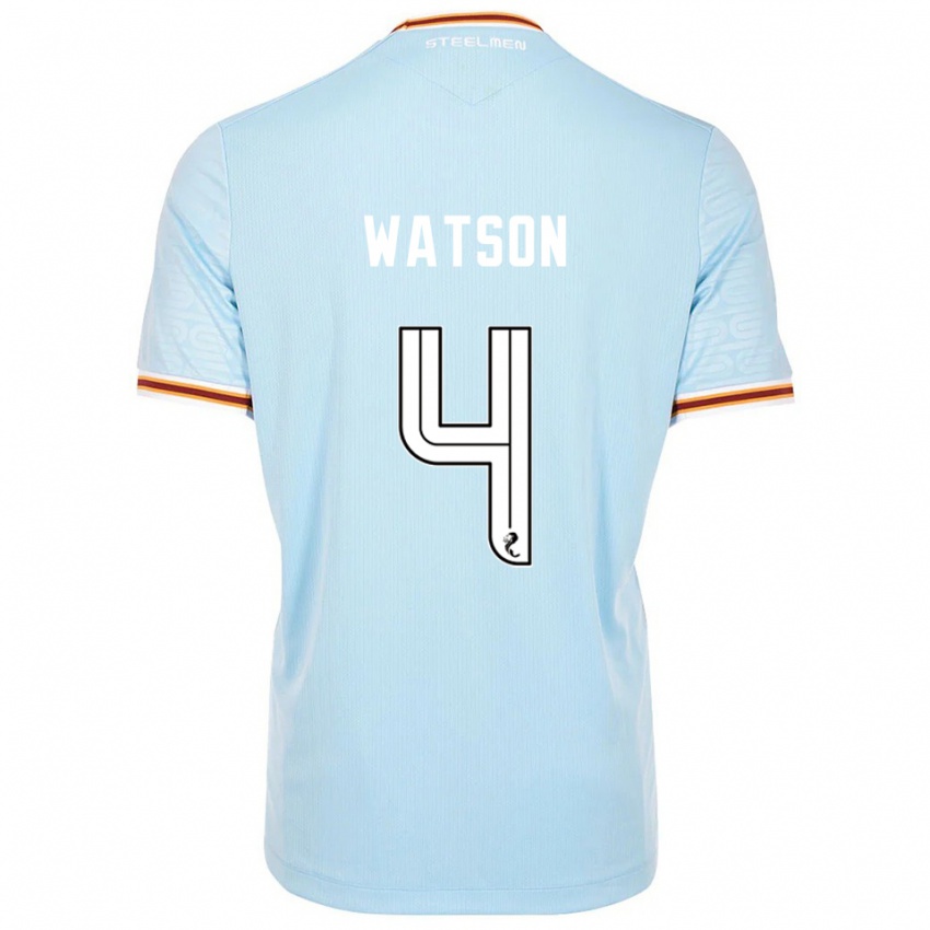 נשים Chelsie Watson #4 תכלת הרחק ג'רזי 2025/26 חולצה קצרה