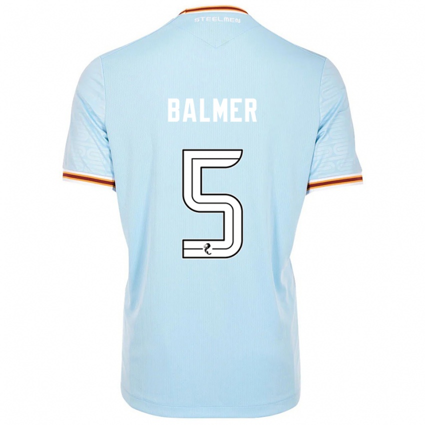 נשים קופי בלמר #5 תכלת הרחק ג'רזי 2025/26 חולצה קצרה