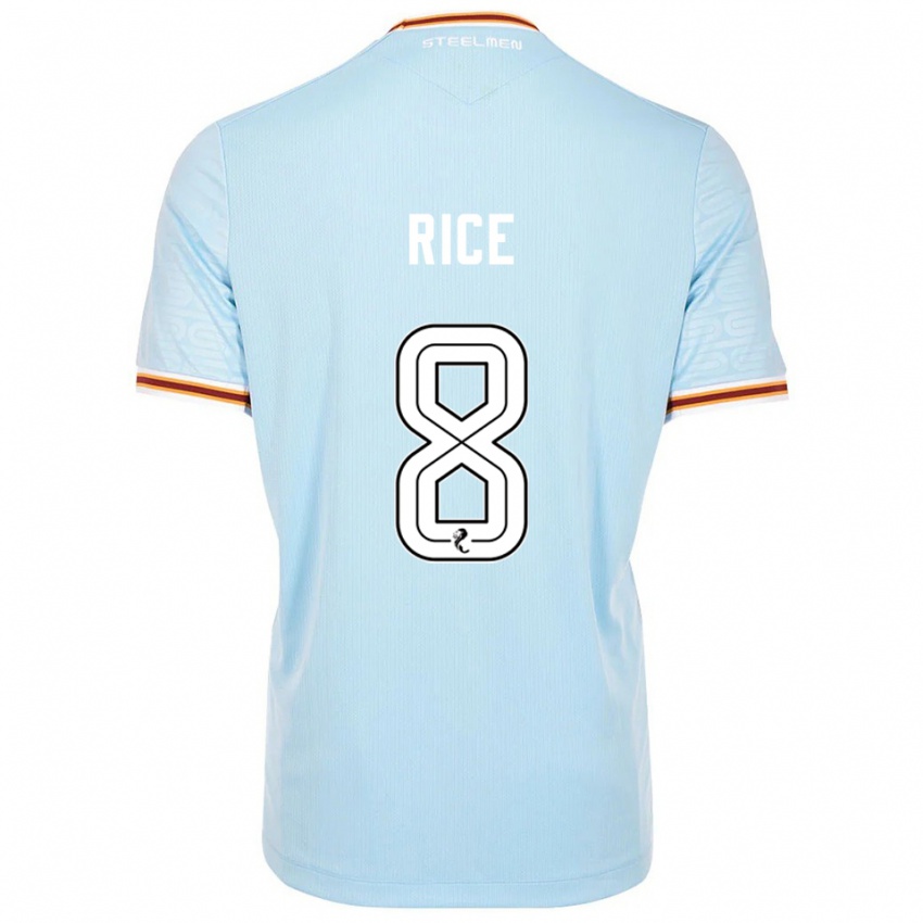 נשים Katie Rice #8 תכלת הרחק ג'רזי 2025/26 חולצה קצרה