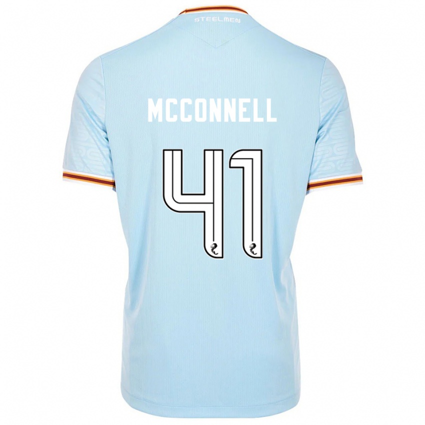 נשים Jack Mcconnell #41 תכלת הרחק ג'רזי 2025/26 חולצה קצרה