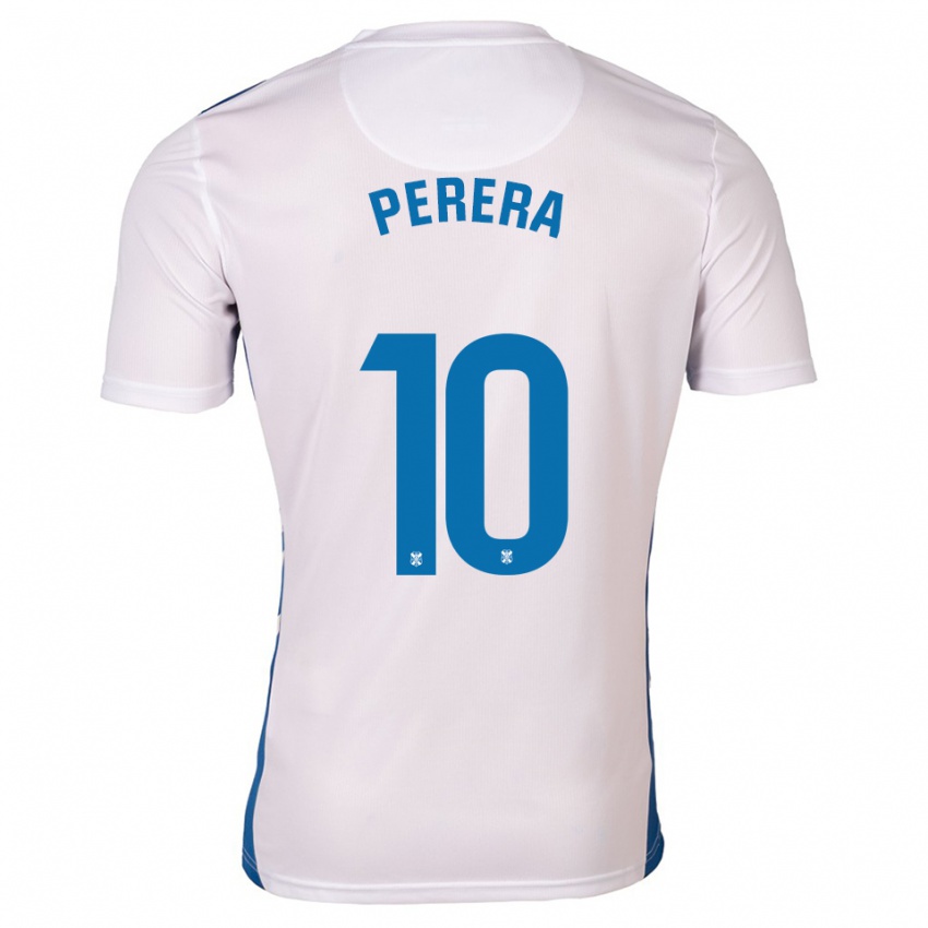 ילדים דילן פררה #10 לבן כחול ג'רזי ביתית 2025/26 חולצה קצרה