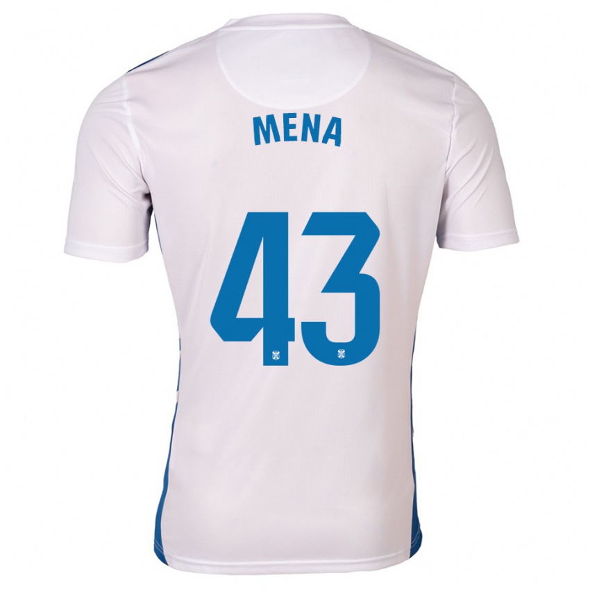 ילדים דנילסון דייוויד מנה אגירה #43 לבן כחול ג'רזי ביתית 2025/26 חולצה קצרה