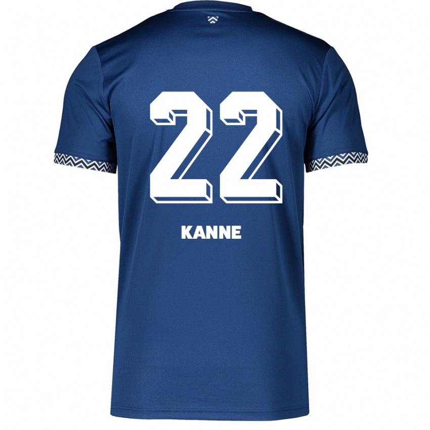 ילדים לואי קאנה #22 כחול נייבי לבן ג'רזי ביתית 2025/26 חולצה קצרה