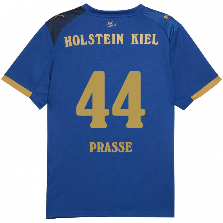 ילדים לוקה פראס #44 כחול זהב ג'רזי ביתית 2025/26 חולצה קצרה