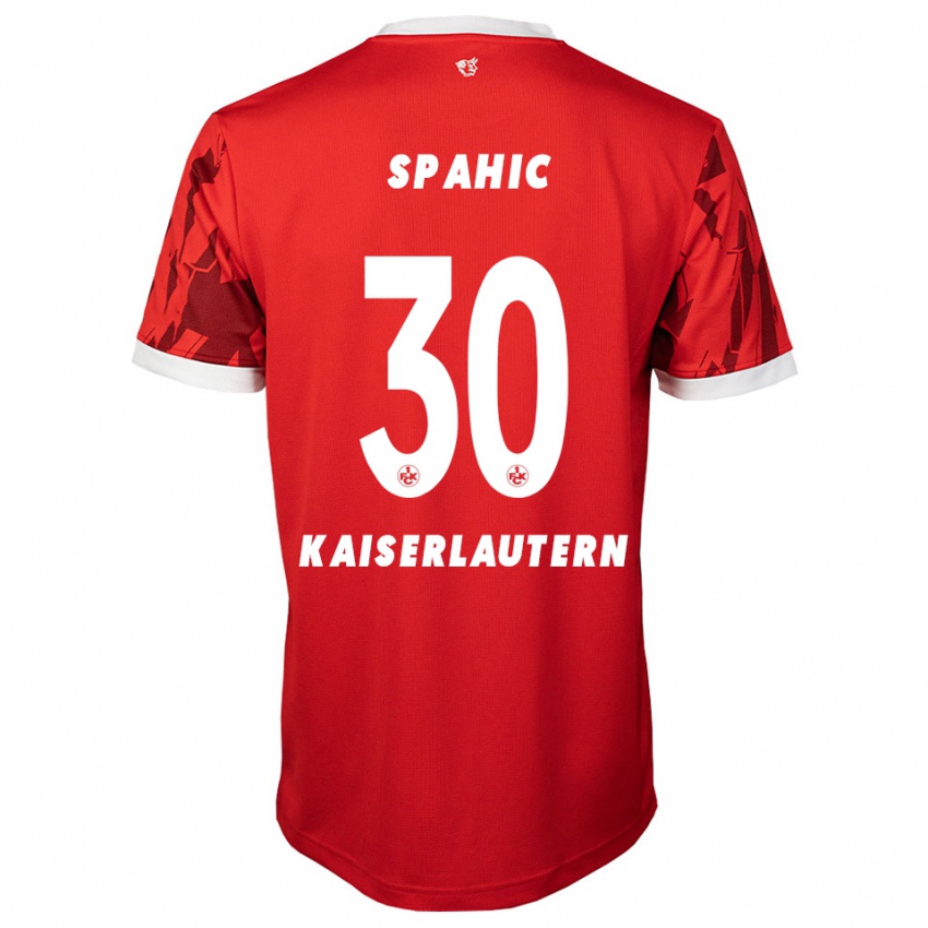 ילדים אבדו ספאהיץ׳ #30 אדום לבן ג'רזי ביתית 2025/26 חולצה קצרה