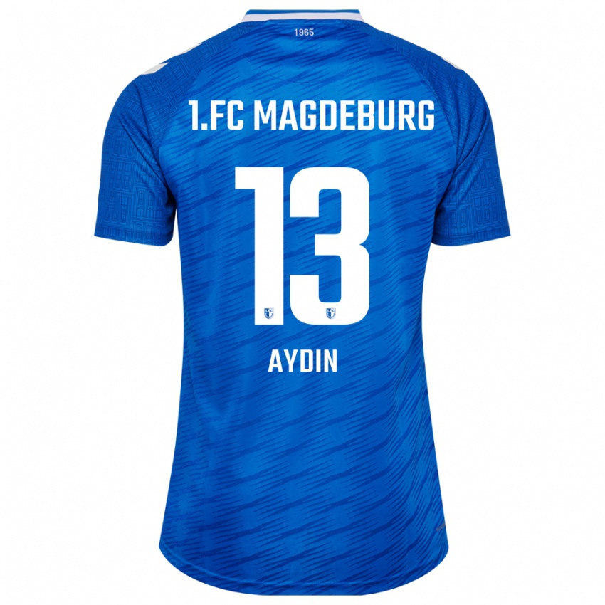 ילדים קנאן איידין #13 כחול לבן ג'רזי ביתית 2025/26 חולצה קצרה