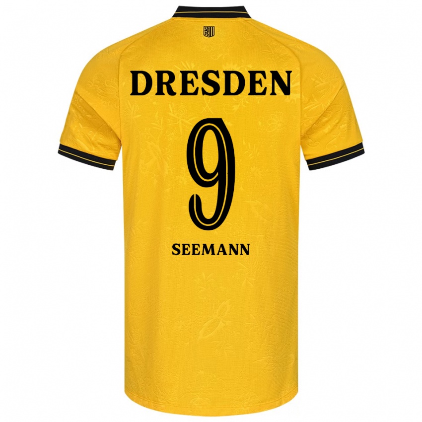 ילדים ארני סימן #9 צהוב שחור ג'רזי ביתית 2025/26 חולצה קצרה