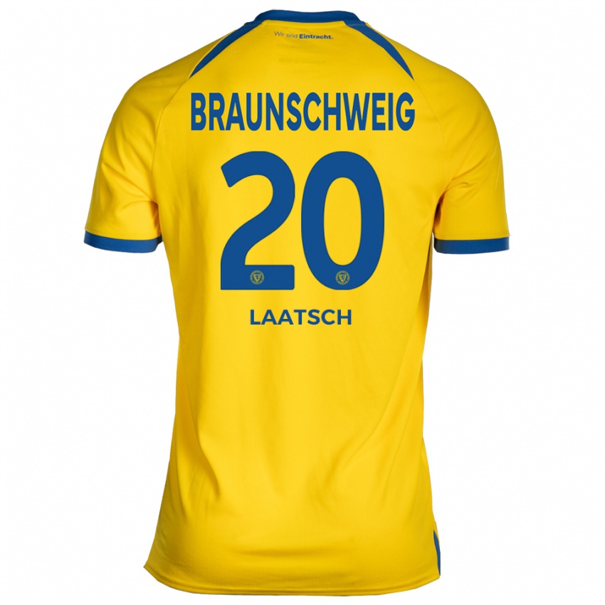 ילדים לאונרד לאטש #20 צהוב כחול ג'רזי ביתית 2025/26 חולצה קצרה