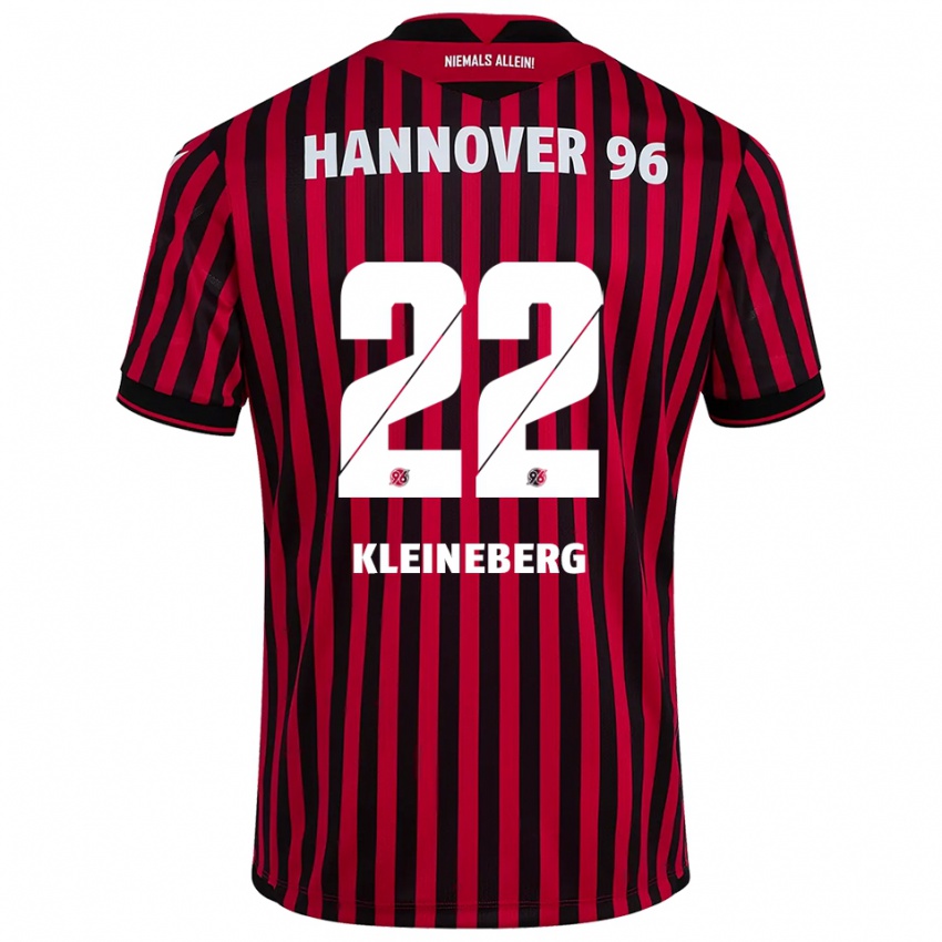 ילדים פיליפ-אליאס קליינברג #22 אדום שחור ג'רזי ביתית 2025/26 חולצה קצרה
