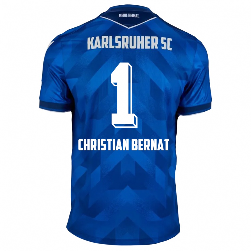 ילדים האנס כריסטיאן ברנאט #1 כחול לבן ג'רזי ביתית 2025/26 חולצה קצרה