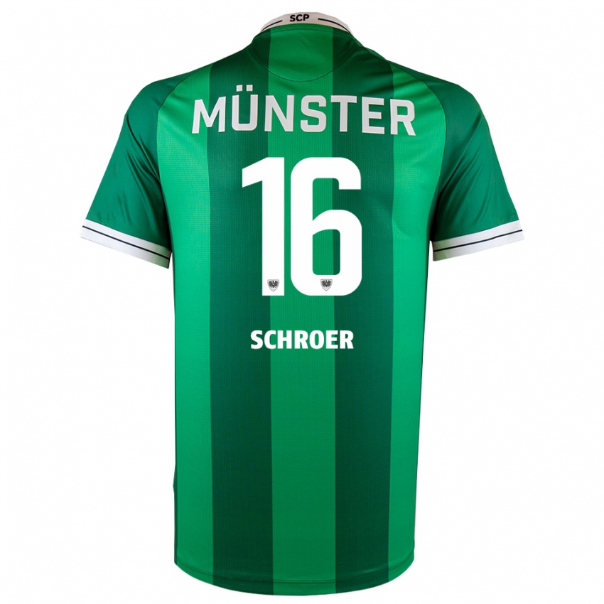 ילדים לוקה טוני שרור #16 ירוק לבן ג'רזי ביתית 2025/26 חולצה קצרה