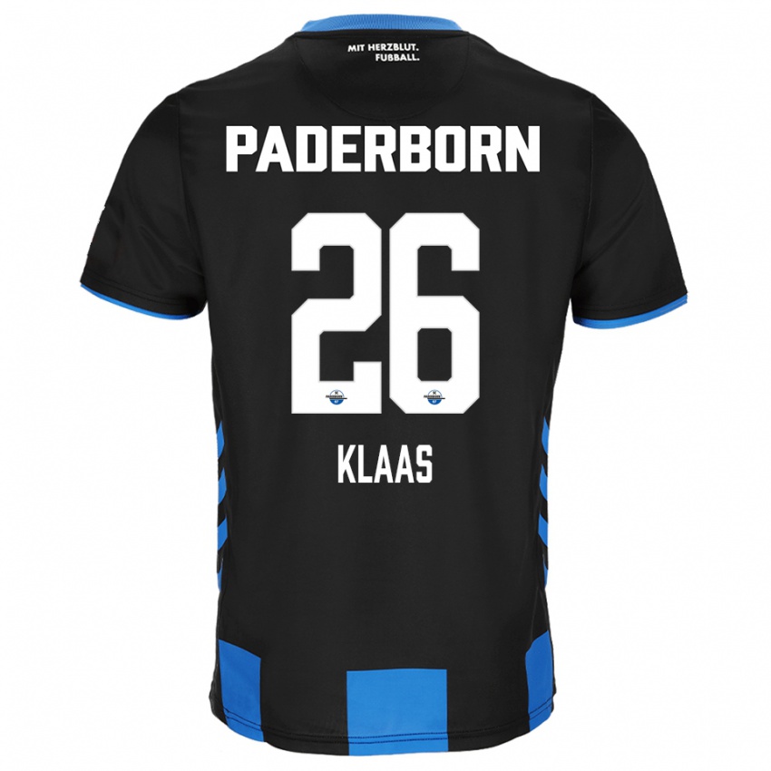 ילדים סבסטיאן קלאס #26 שחור כחול ג'רזי ביתית 2025/26 חולצה קצרה