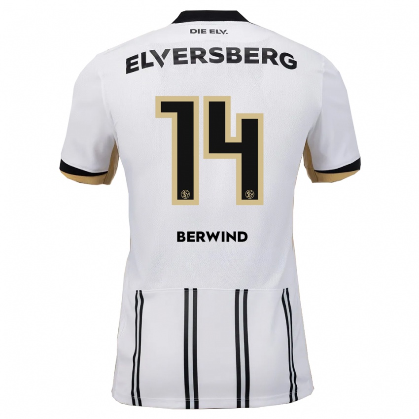 ילדים לילי ברווינד #14 לבן שחור ג'רזי ביתית 2025/26 חולצה קצרה