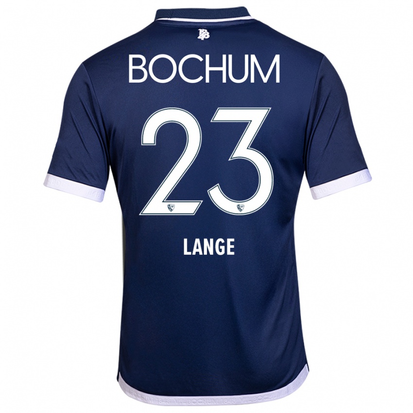 ילדים נינה לנגה #23 כחול נייבי לבן ג'רזי ביתית 2025/26 חולצה קצרה