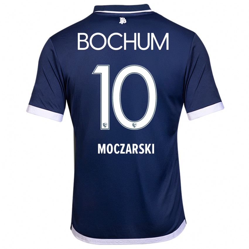 ילדים אנה מוצ׳ארסקי #10 כחול נייבי לבן ג'רזי ביתית 2025/26 חולצה קצרה ילדים אנה מוצ׳ארסקי #10 כחול נייבי לבן ג'רזי ביתית 2025/26 חולצה קצרה