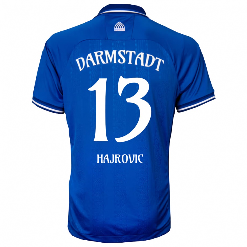 ילדים Vahid Hajrovic #13 כחול לבן ג'רזי ביתית 2025/26 חולצה קצרה