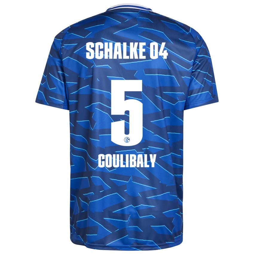 ילדים Barakissa Coulibaly #5 כחול רויאל לבן ג'רזי ביתית 2025/26 חולצה קצרה